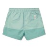 Groene zwemshort met kogelvisje - Swim trunks seashells surf blue
